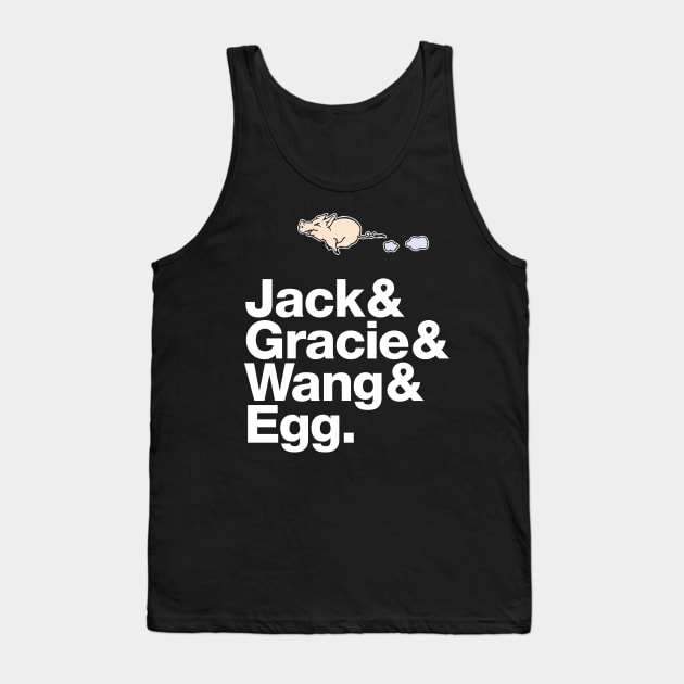 Big Trouble in Little China: Experimental Jetset Tank Top by HustlerofCultures